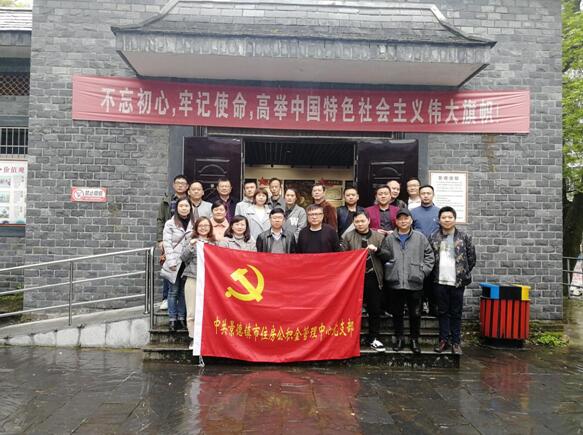 “缅怀革命先烈、追忆革命历史”清明节祭扫主题党日活动