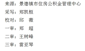 《景德镇市住房公积金2024年年度报告》解读